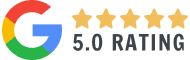 Google 5-star rating badge